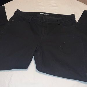 Old Navy Black Super Skinny Jeans